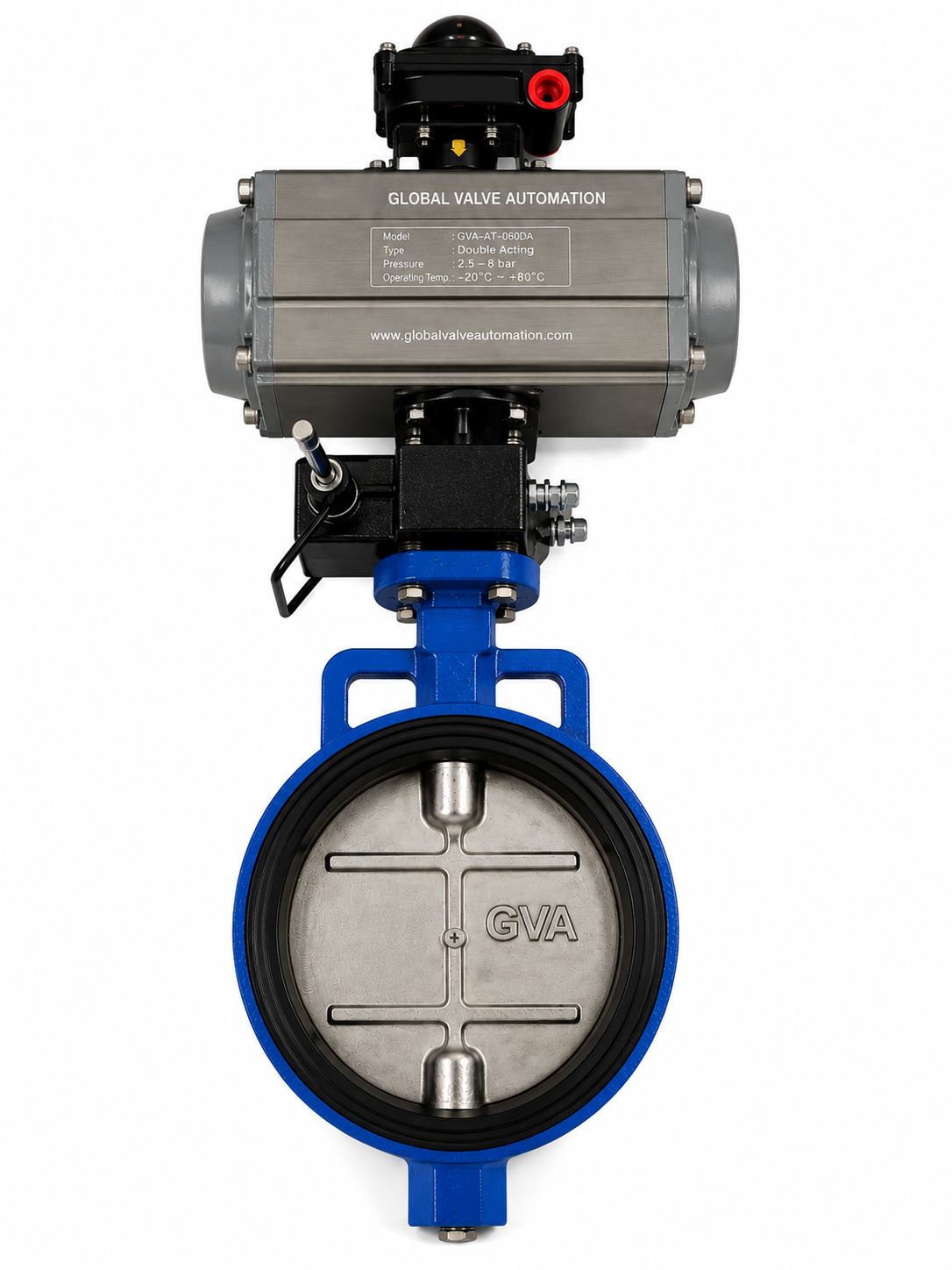 Global Valve Automation - Automation - Pneumatic and Electric Actuator Operated Butterfly valve