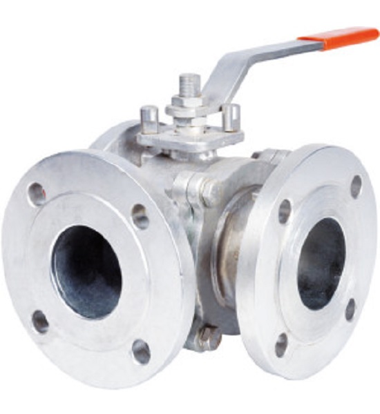 Global Valve Automation - 3-WAY BALL VALVE CLASS 150 - 300 FLOATING BALL FLANGED