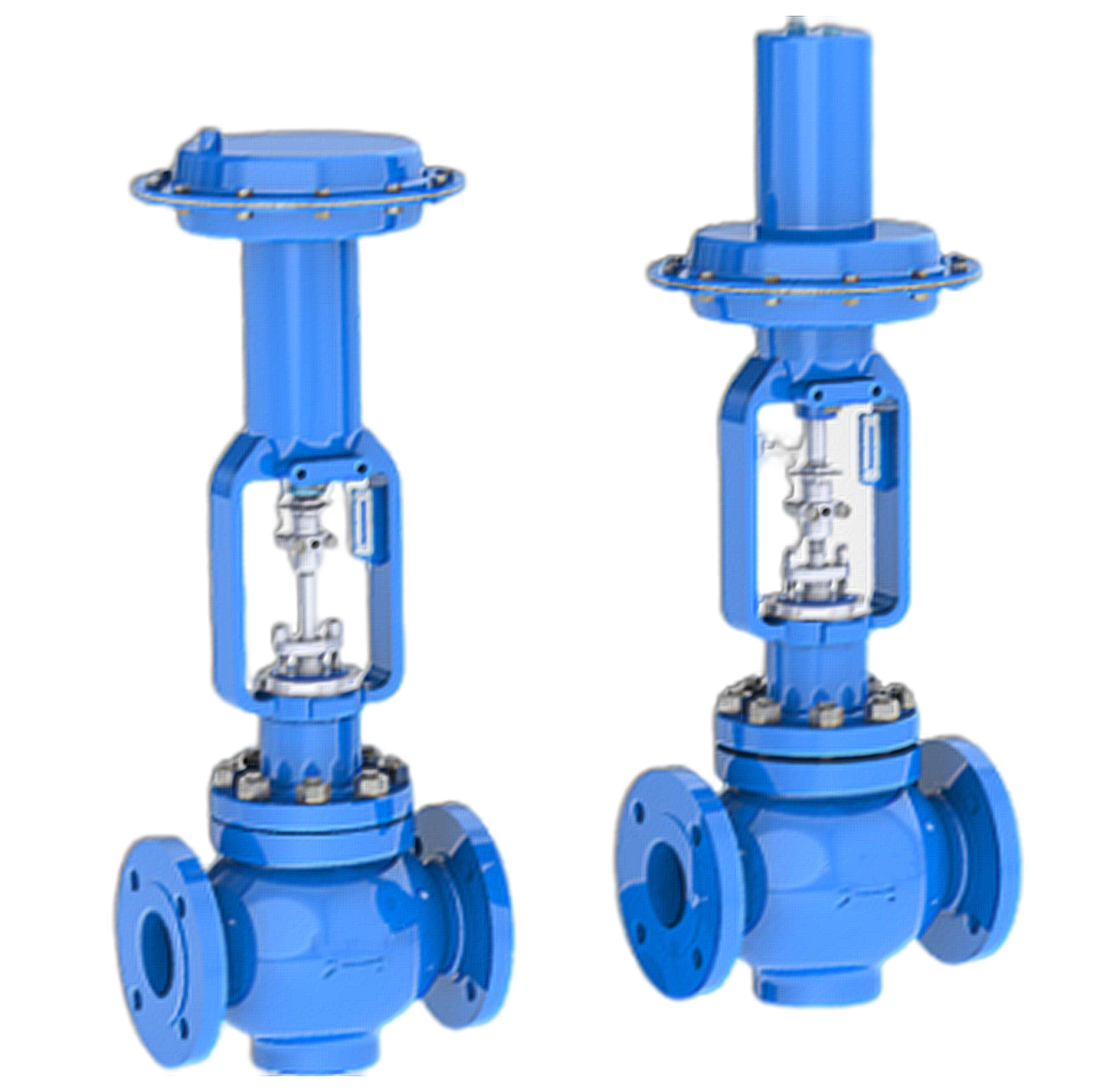 Globe type control valve 2 Way and 3 Way