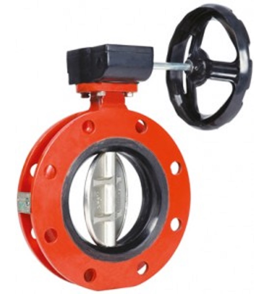 Global Valve Automation - Butterfly Valve (Concentric Disc) - WAFER TYPE DOUBLE FLANGE