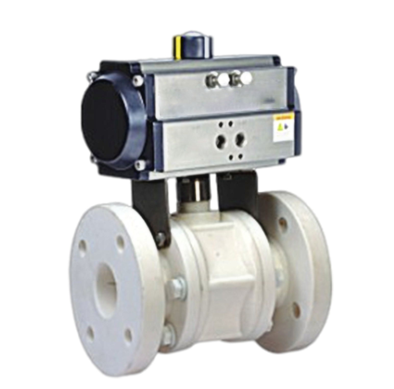 Pneumatic and Electric Actuator Operated polypropylene ball valve