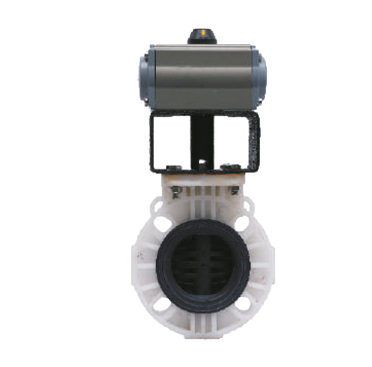 Global Valve Automation - Automation - Pneumatic and Electric Actuator Operated Polypropylene Butterfly Valve